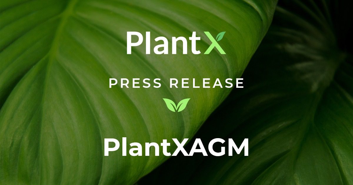 PlantX Press Release