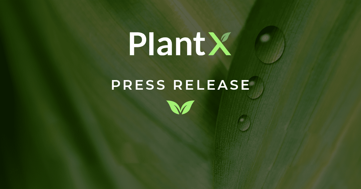 PlantX Press Release