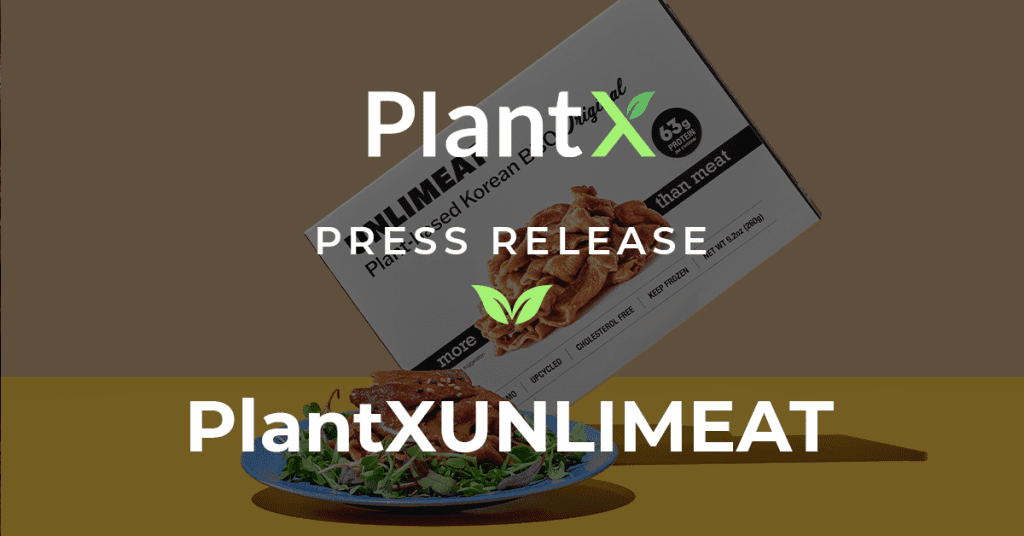 PlantX Adds UNLIMEAT, Leading Koreaninspired Plantbased Meat Brand, to Fulfillment